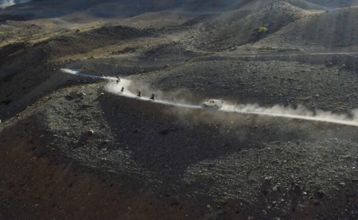 Royal Enfield riders on the Leh circuit
